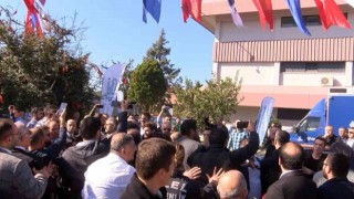 Tuzla Belediye Başkanı Şadi Yazıcıya İSKİ atık su arıtma tesisi açılışında saldırı