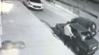 Tuzlada otomobil hırsızlığı kamerada: 1 şüpheli tutuklandı