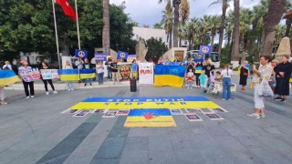 Ukraynalılar, Rusyayı protesto etti