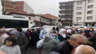 Umre yolcuları kutsal topraklara uğurlandı