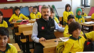 Uşakta gerçeği aratmayan yangın tatbikatı