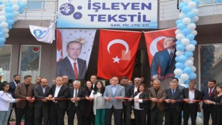 Vali Akbıyık, tekstil atölyesini hizmete açtı