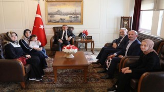 Vali Atay, hafızlık şampiyonunu ağırladı