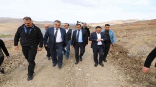Vali Çiçek, Kuşçu Marinada devam eden ağaçlandırma ve fidan dikimi proje çalışmalarını inceledi
