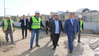 Vali Kırbıyık, Balaban Paşa Mescidi inşasını inceledi