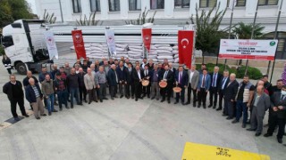 Yalovalı çiftçilere 135 ton buğday ve arpa tohumu dağıtıldı