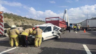 Yavuz Sultan Selim Köprüsü girişinde zincirleme kaza: 5 yaralı