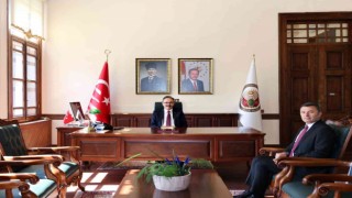 Yeni atanan Emniyet Müdürü Bodur, Vali Kızılkaya ile bir araya geldi