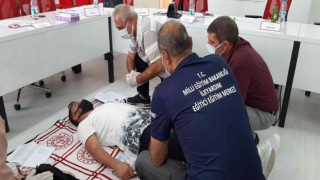 Yıl sonuna kadar 500 bin okul yöneticisi ve öğretmen ilk yardım sertifikası alacak