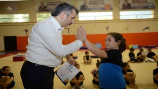 Yıldırımda kış spor okullarına yoğun ilgi