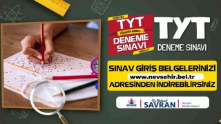 YKS adayı öğrencilerin TYT deneme Sınavı Giriş Belgeleri erişimde