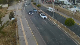 Yola çıkan köpek zincirleme kazaya neden oldu