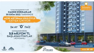 Yuvam Bahçeşehir Evlerinde cadde dükkanları satışa çıkıyor