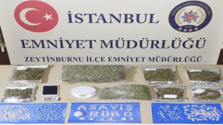 Zeytinburnunda yastığın içine uyuşturucu saklayan kişi tutuklandı