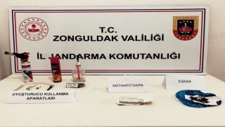 Zonguldakta uyuşturucu operasyonu
