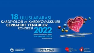 “18inci Uluslararası Kardiyoloji ve Kardiyovasküler Cerrahide Yenilikler Kongresi” Antalyada gerçekleştirilecek
