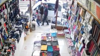 2 çocuklu aile ölümden saniyelerle kurtuldu, o anlar kameralara yansıdı