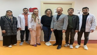 4 santimlik kesi ile tümör ameliyatı