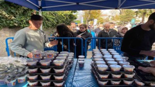 6. Beykoz Kanlıca Yoğurt Festivalinde 4 bin kişiye yoğurt dağıtıldı