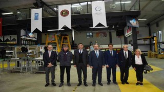 AB Türkiye Delegasyonu heyetinden Model Fabrikaya ziyaret