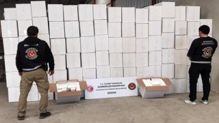 Adanada kaçak makaron operasonu