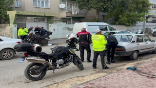 Adıyamanda şase numarası silinmiş motosiklet yakalandı