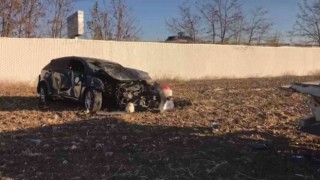 Afyonkarahisarda kaza: 2 Rus vatandaşı yaralandı