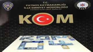 Ağrıda 350 bin liralık kaçak cep telefonu ele geçirildi