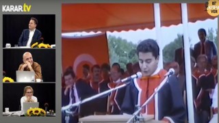 Ali Babacan’a Canlı Yayın Sürprizi: Kendi Mezuniyet Videosu İle Karşılaştı