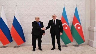 Aliyev, Rusya Başbakanı Mişustini kabul etti