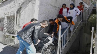 Altı yıl sonra denizi görmenin mutluluğunu yaşadı
