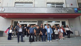 Altınok, proje toplantısı için İspanyadaydı
