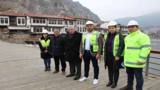 Amasya Belediyesi tarihi Hatuniye Mahallesinde sokak sağlıklaştırma projesi başlattı