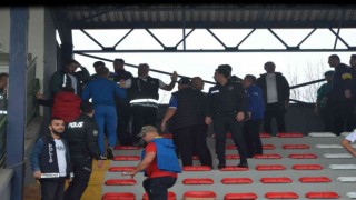 Amatör Lig maçında olaylar çıktı