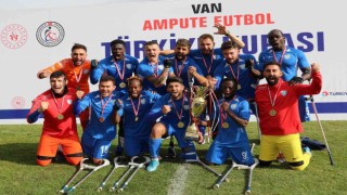 Ampute Futbol Türkiye Kupasının sahibi Şahinbey Belediyesi Gençlik ve Spor Kulübü oldu