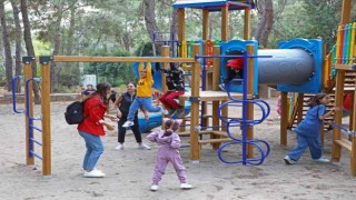 Antalya Doğal Yaşam Parkına çocuklar için engelsiz park