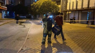 Antalyada polisi alarma geçiren çanta boş çıktı