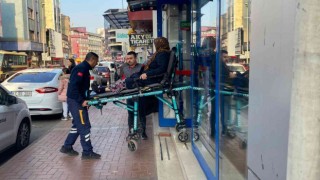 Aracın çarptığı kadın markete gidip alışveriş yaptı