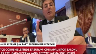 Aydemir ASHB bütçe ve yatırımlarını değerlendirdi
