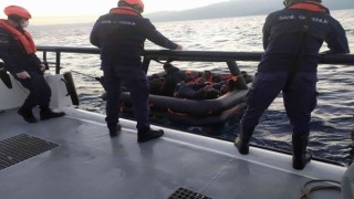 Aydında 35 düzensiz göçmen kurtarıldı