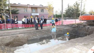 Bafrada 110 milyon liralık altyapı çalışması