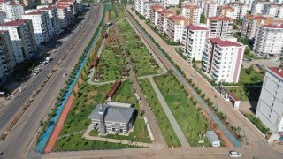 Bağlar Belediyesi ilçeye 43 ayda 11 park kazandırdı