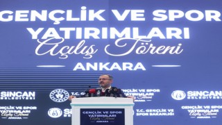 Bakan Kasapoğlu: Ankarada 20 yıl önce 30 olan spor tesisi sayısı bugün 150ye yaklaşmış durumda