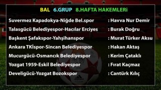 BALda Kayseri derbisinin hakemi belli oldu