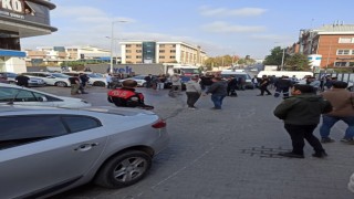 Banka aracını takip ederek gasp etmeye çalışanlar suçüstü yakalandı