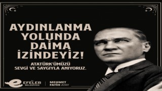 Başkan Atayın 10 Kasım mesajı