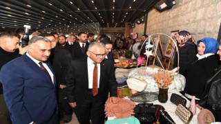 Başkan Büyükkılıç ve Vali Çiçek, Develide 77 muhtarla buluştu