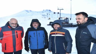 Başkan Büyükkılıç ve Vali Çiçekten Erciyeste inceleme