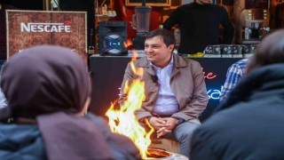 Başkan Çakın yayalaştırılmış sokaklar projesini yerinde inceledi