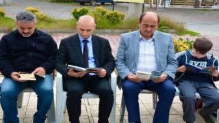 Başkan Demirtaş kitap okuma etkinliğine destek verdi